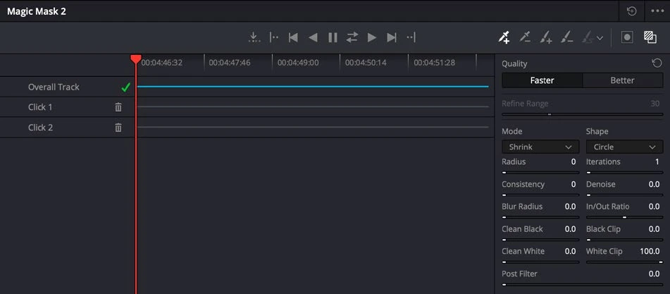Actual DaVinci Resolve Studio AI interface reference